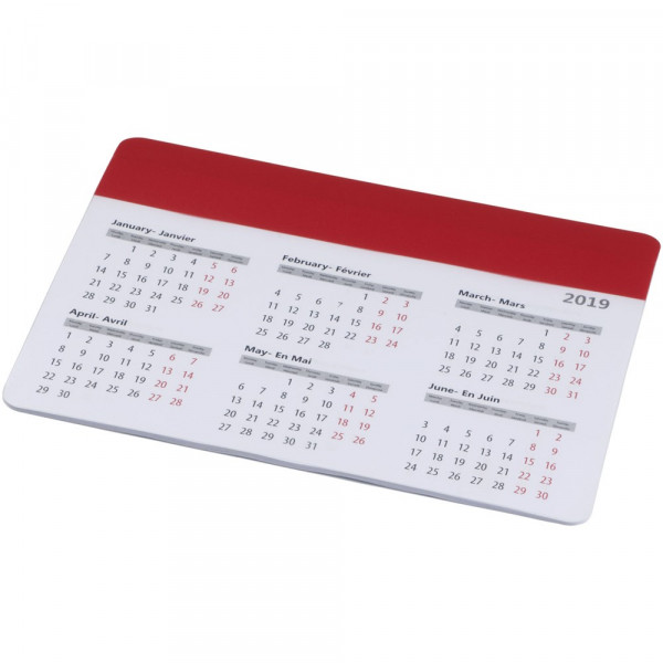 Chart muismat met kalender
