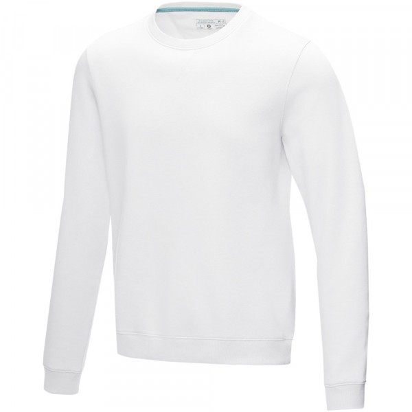 Jasper heren GOTS biologische GRS-gerecyclede crewneck trui