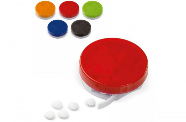 Pepermuntdoos rond