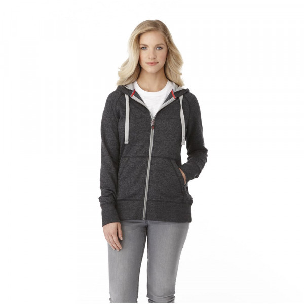 Groundie dames hoodie met ritssluiting