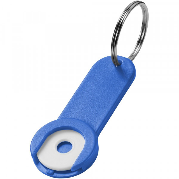 Shoppy sleutelhanger met munthouder