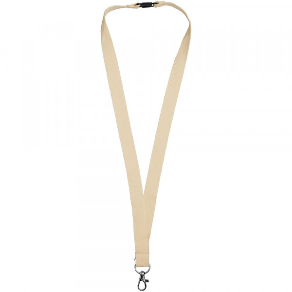 Dylan katoenen lanyard met veiligheidssluiting