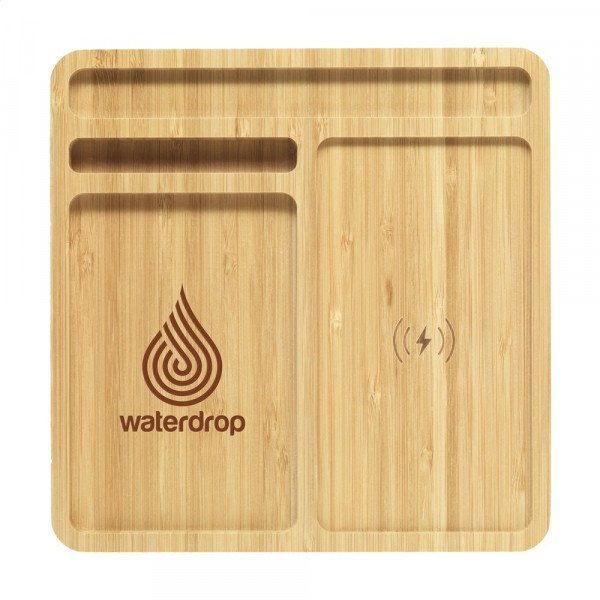 Bamboo Docking Station organizer en oplader