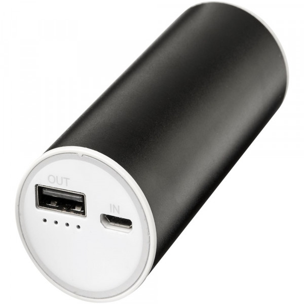 Bliz 6000 mAh powerbank met geïntegreerde 2-in-1-kabel