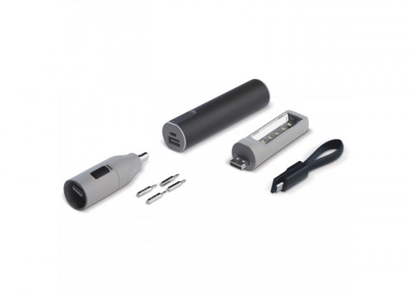 Powerbank 3-in-1 tool 2200mAh