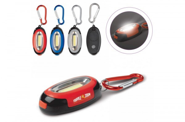 COB licht met karabijnhaak