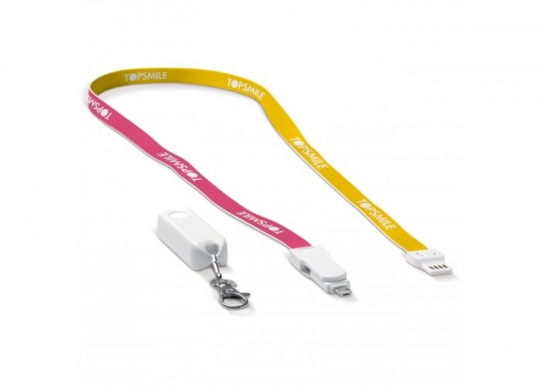 Keycord en oplaadkabel 3-in-1 custom-made