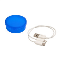 Transparant blauw