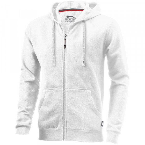 Open heren hoodie met ritssluiting