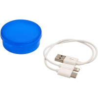 Transparant koningsblauw