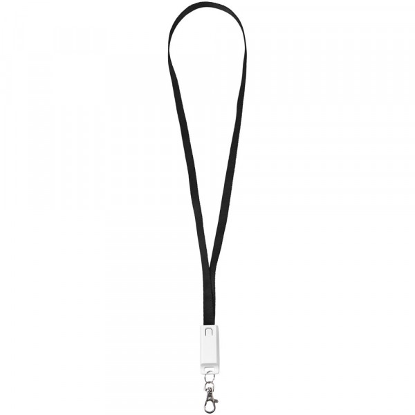 Trace 3-in-1 oplaadkabel met lanyard