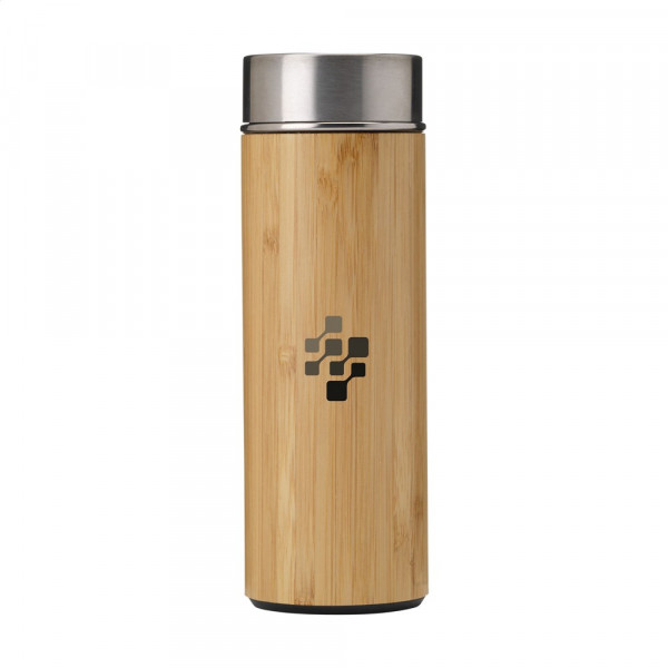 Osaka 360 ml bamboe thermosfles/thermosbeker