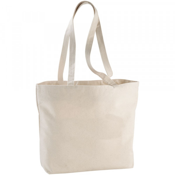 Ningbo 320 g/m² katoenen tas met rits