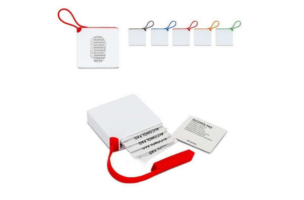 Houder met alcoholdoekjes