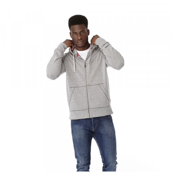 Groundie heren hoodie met ritssluiting