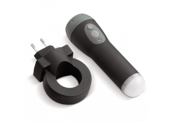 Zaklamp met laadstation